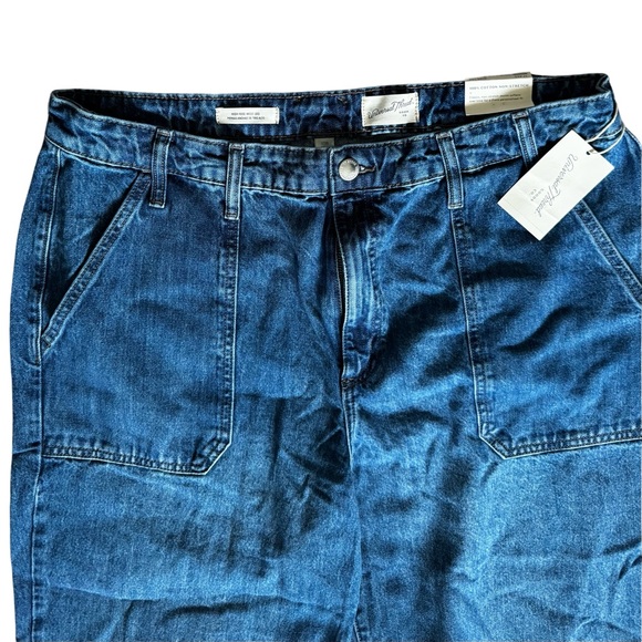 Wide Leg High Rise Jeans - Picture 5 of 15